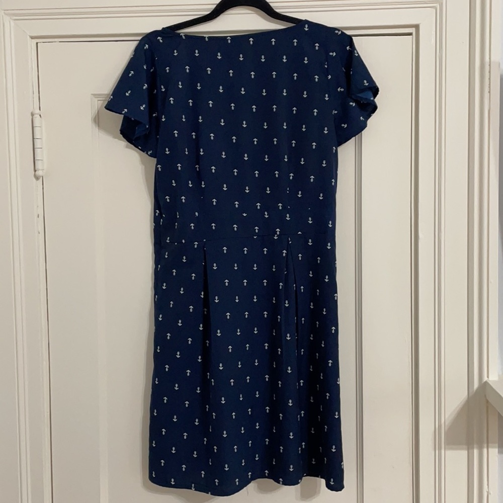 Vero Moda Navy Blue Anchor Dress - Picture 7 of 7